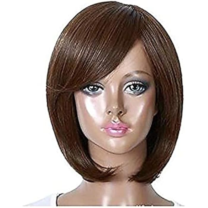 DILLARDS Short Thermal Wig (Brown) - Image 1